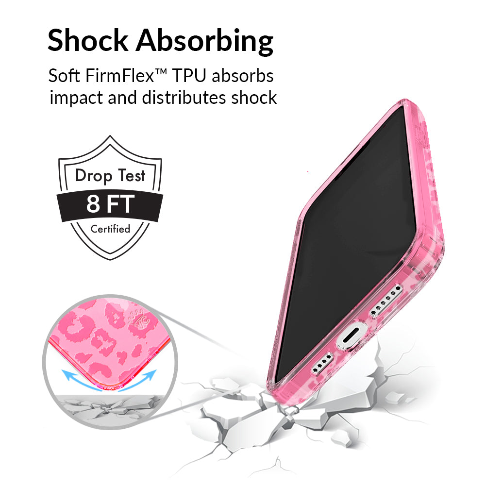 Candy Pink Leopard iPhone Case