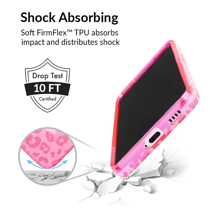 Candy Pink Leopard Samsung Case