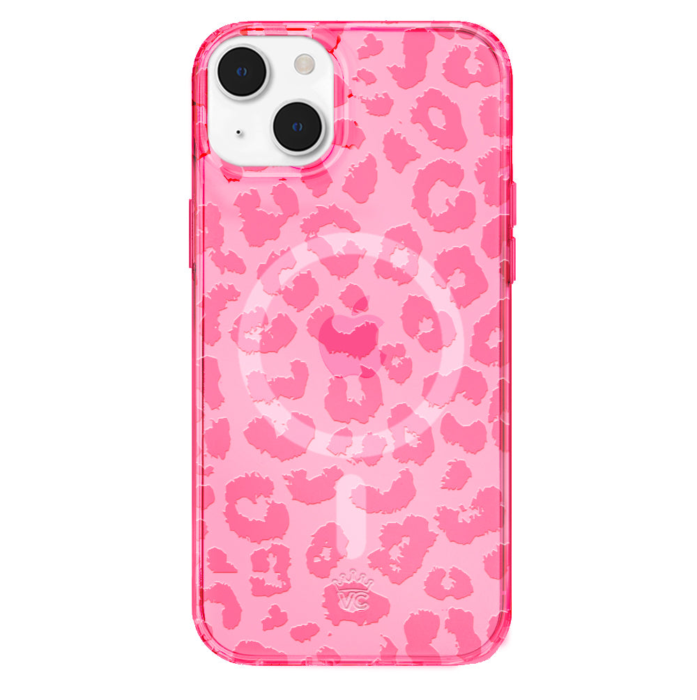 Candy Pink Leopard iPhone Case