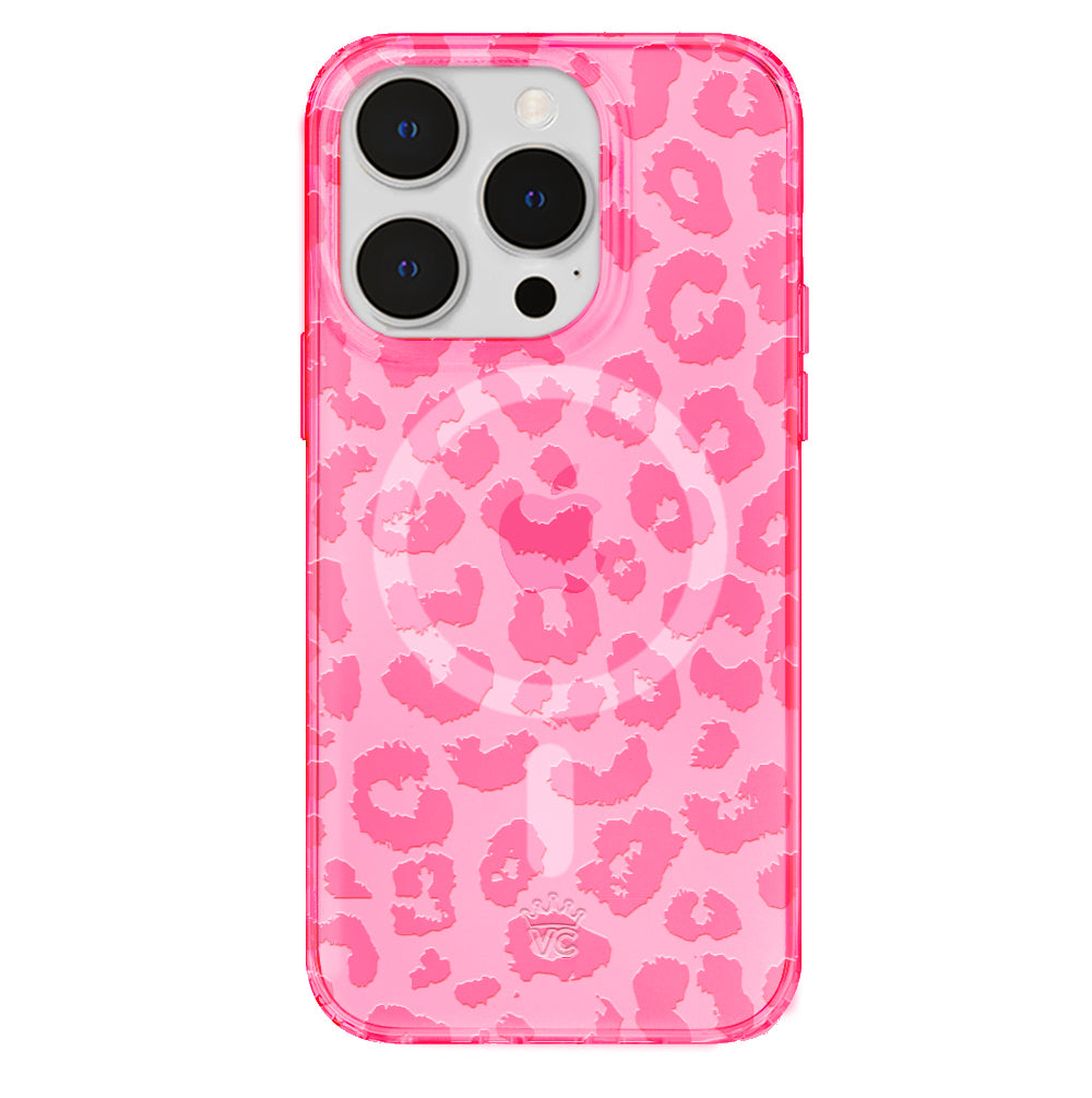Candy Pink Leopard iPhone Case