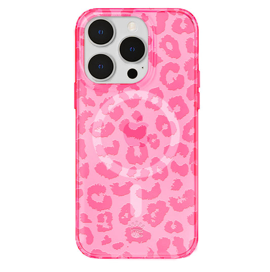 Candy Pink Leopard iPhone Case
