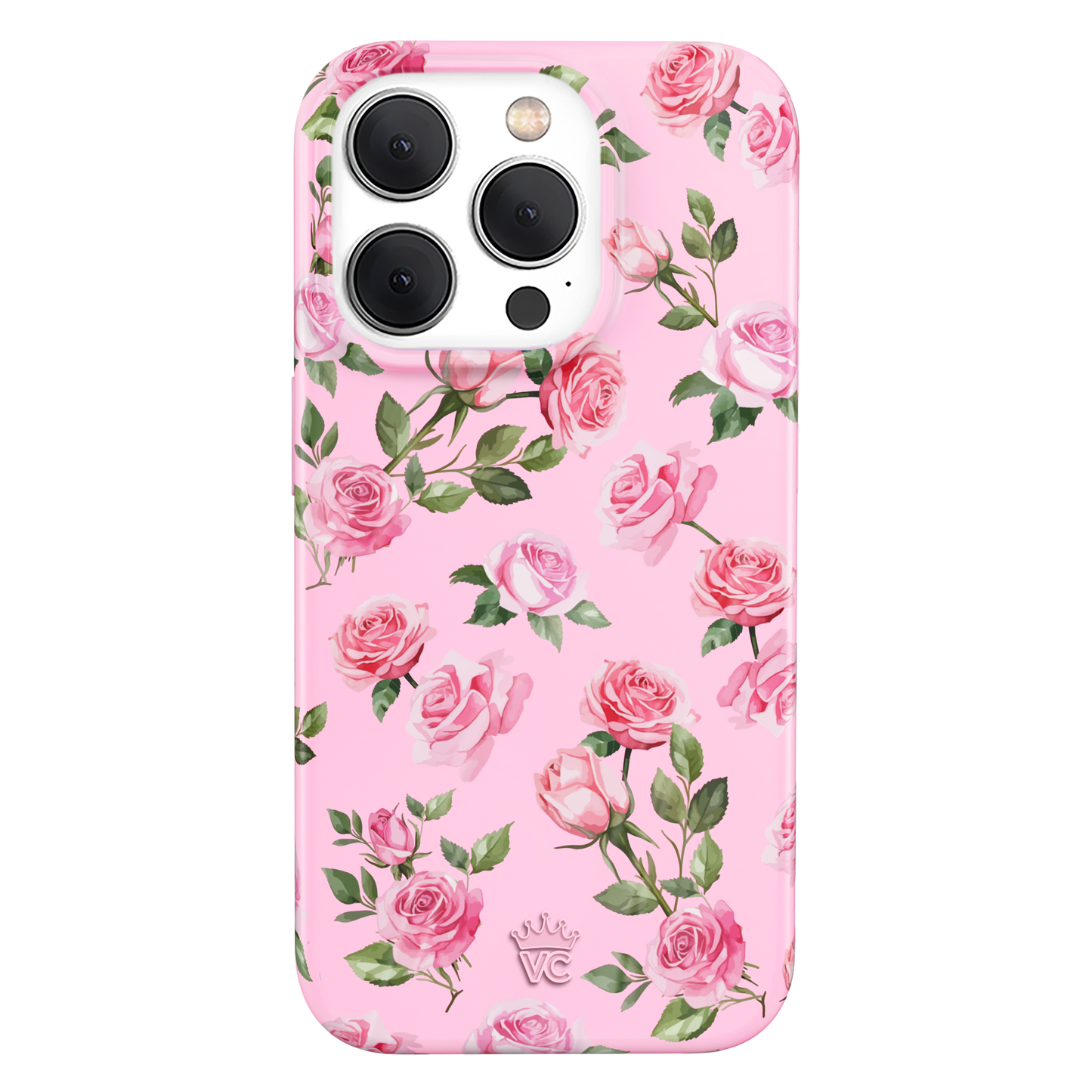Baby Pink Roses iPhone Case