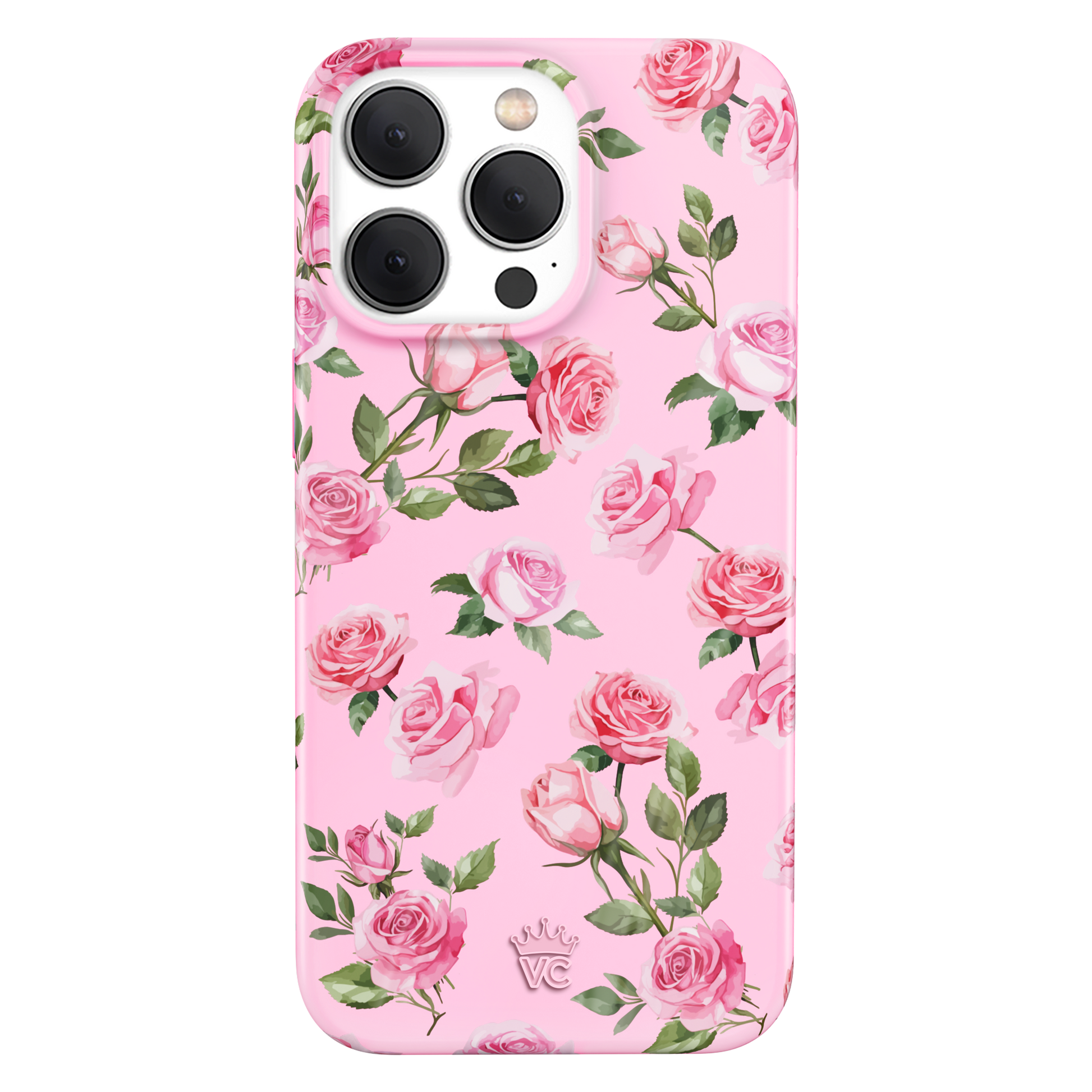Baby Pink Roses iPhone Case
