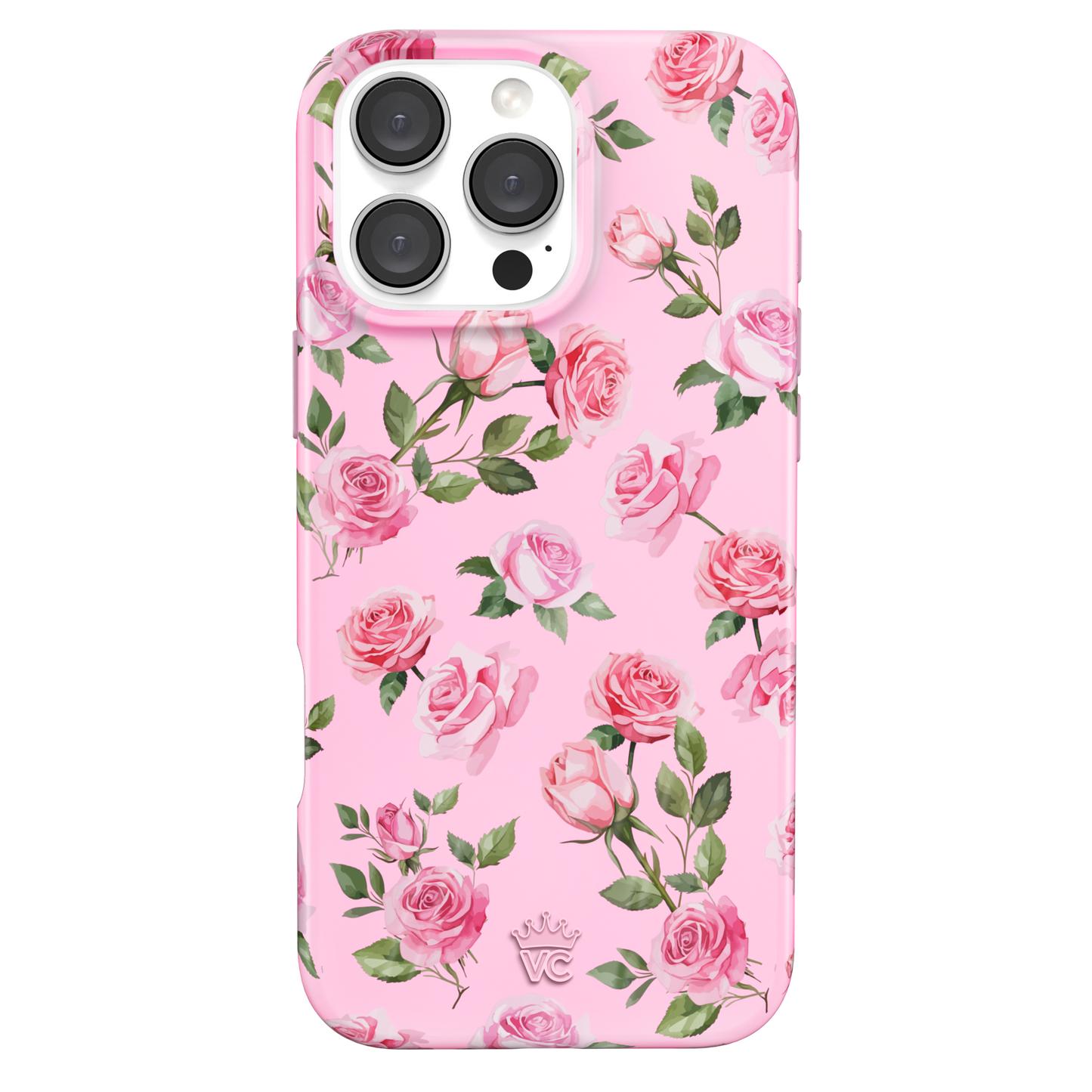 Baby Pink Roses iPhone Case
