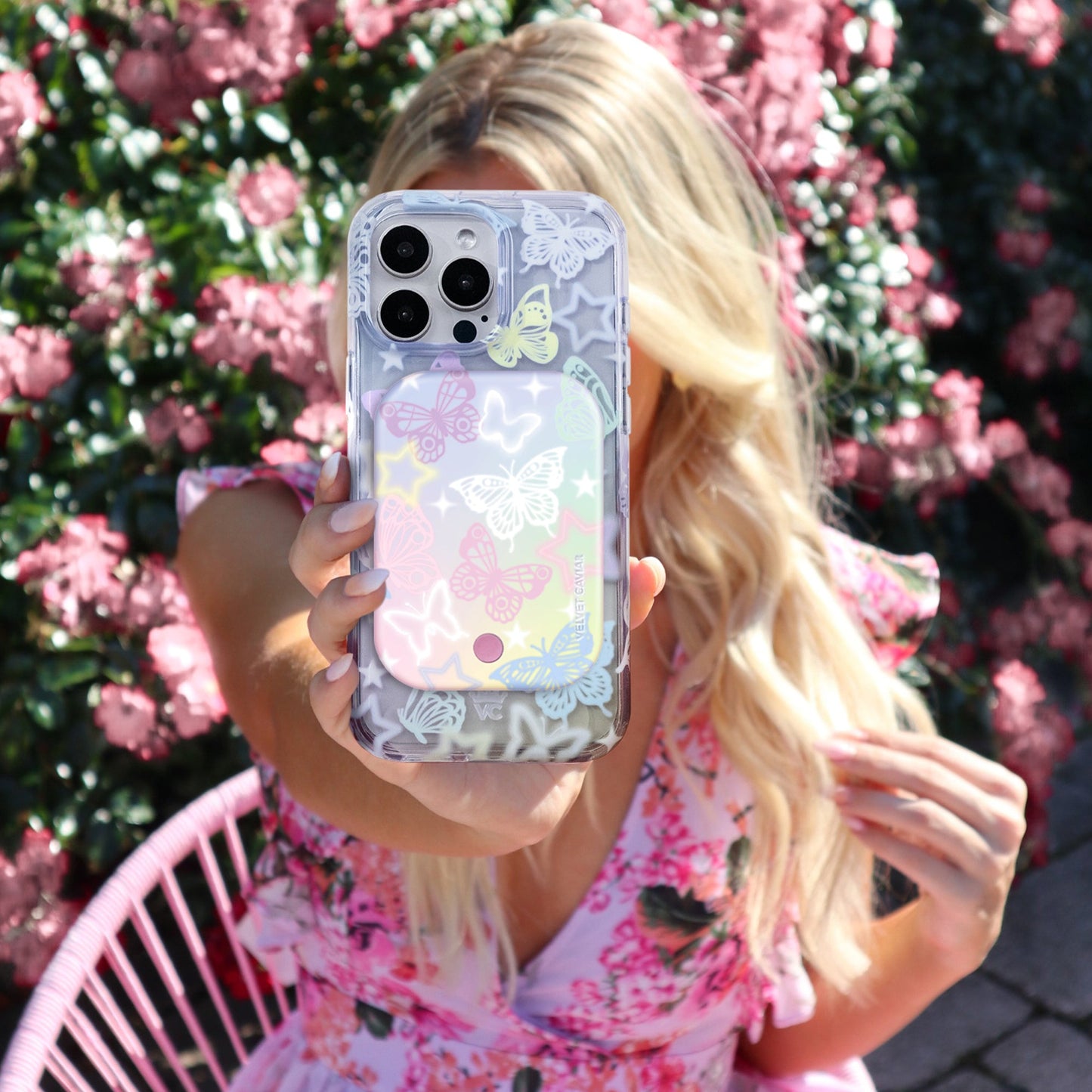 Butterfly Fantasy MagSafe Battery Power Pack