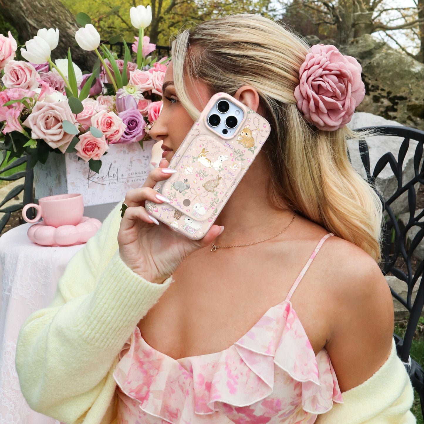 Bunnies & Bows MagSafe Battery Power Pack