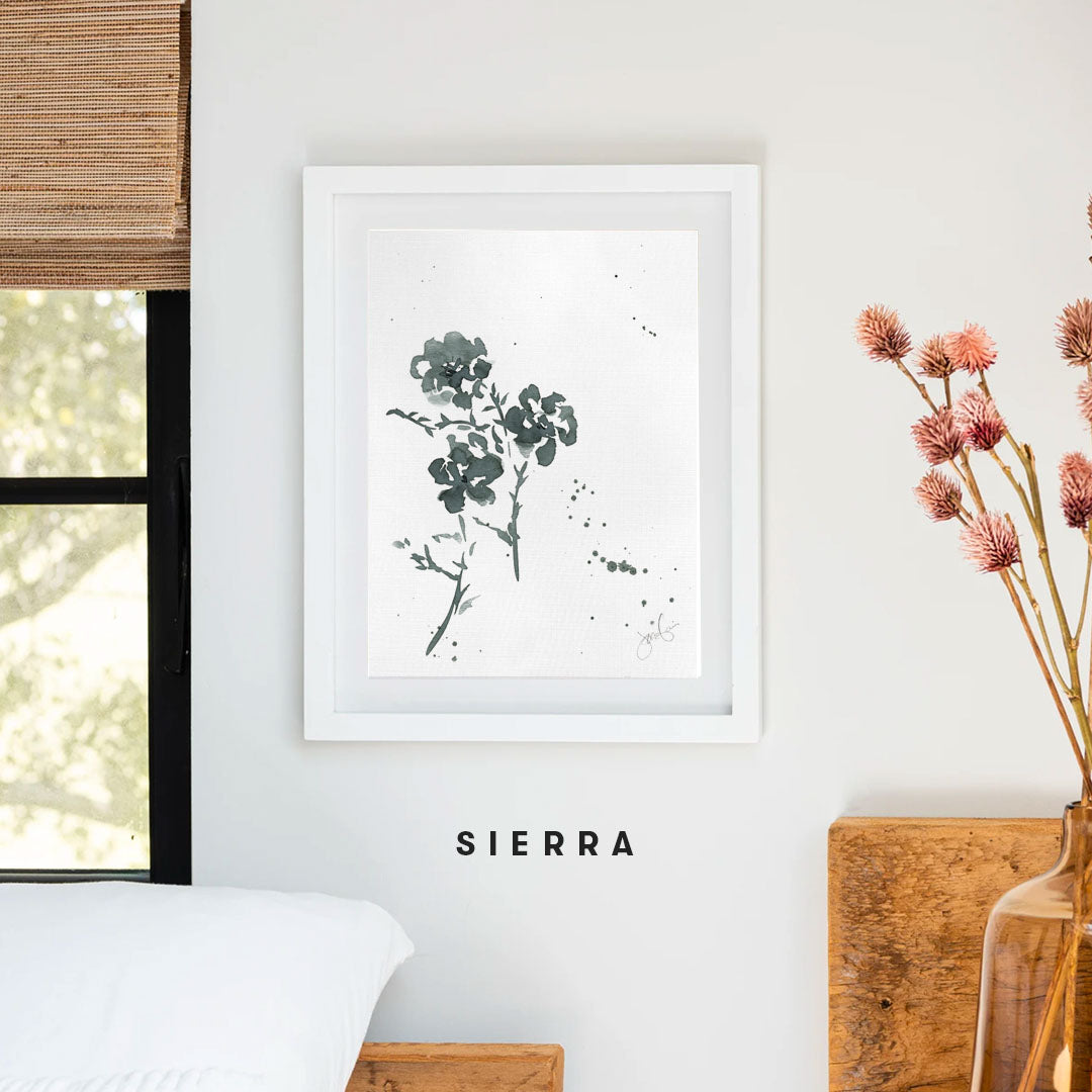 Botanical Watercolor Print
