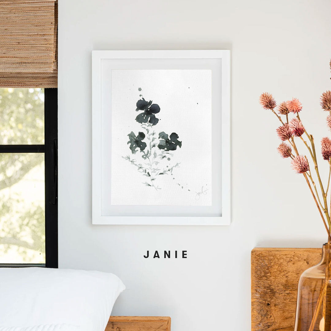 Botanical Watercolor Print