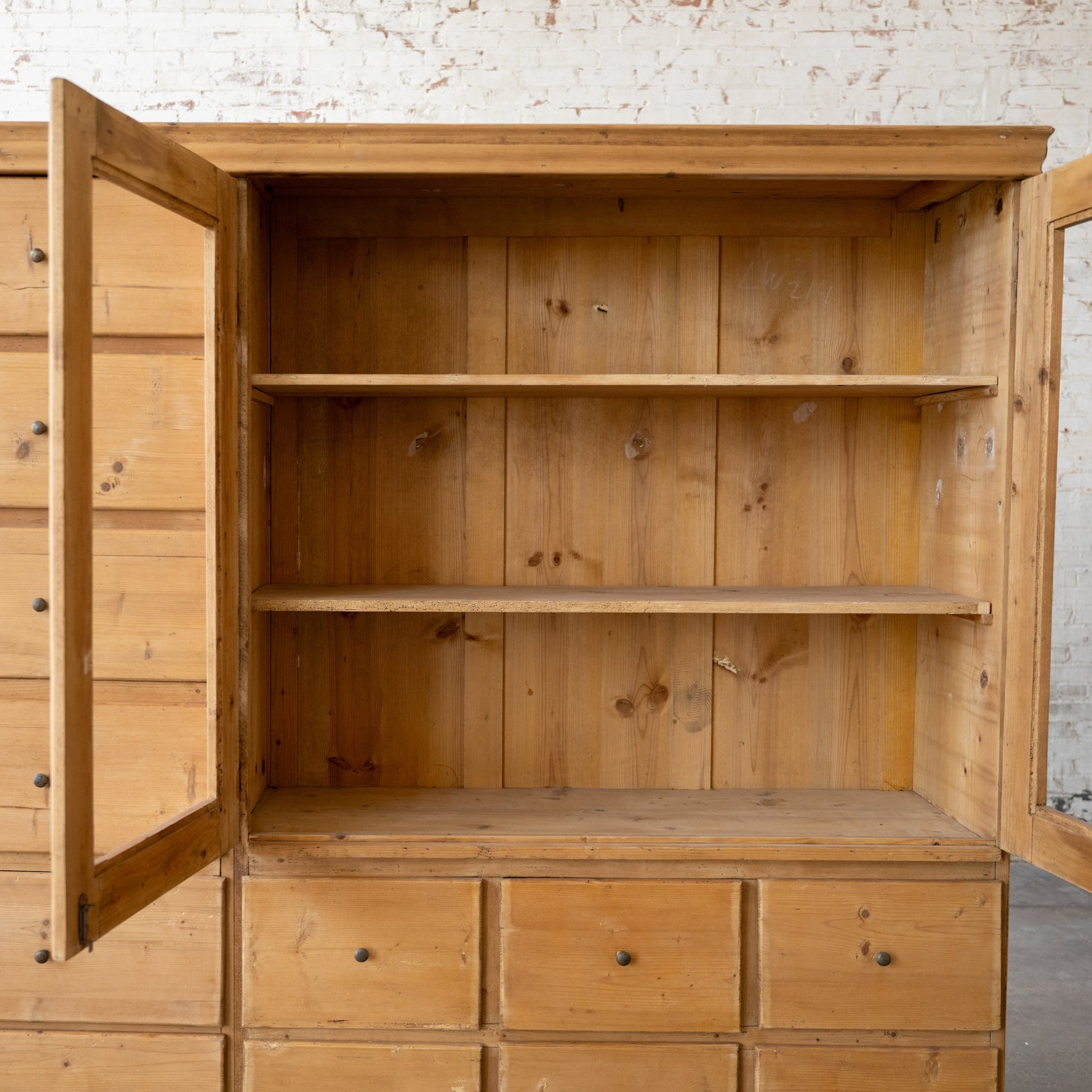 Vintage Danish Pine Cabinet