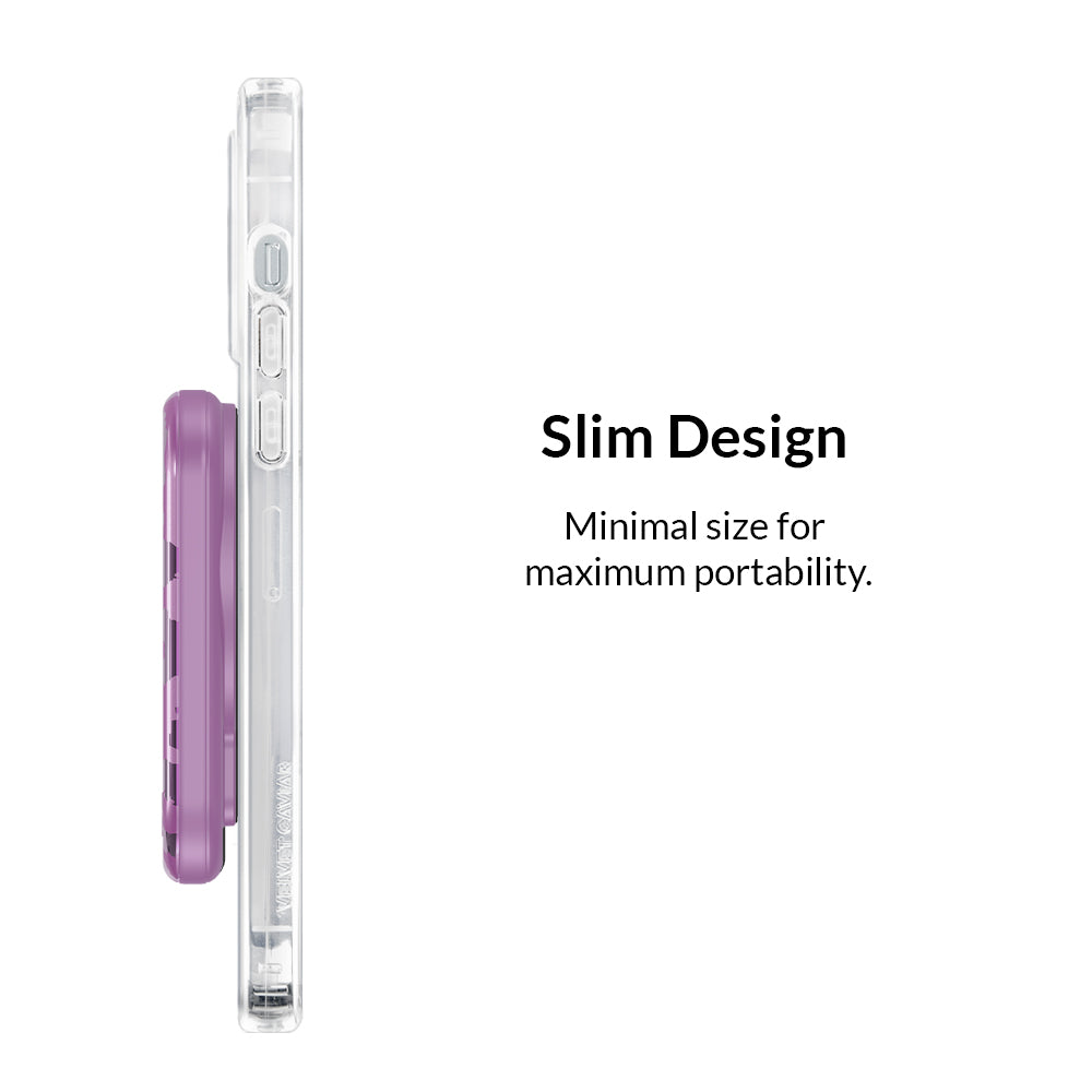 Amethyst Leopard MagSafe Battery Power Pack