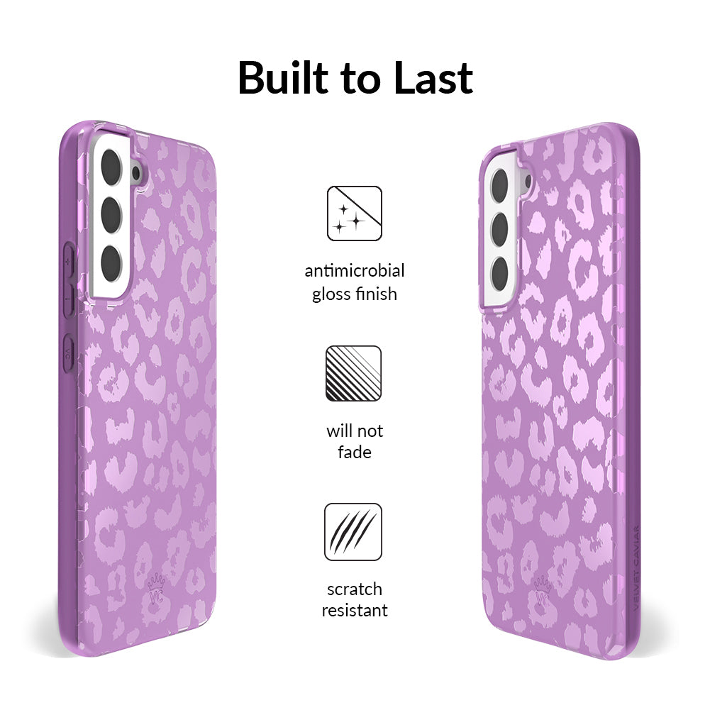 Amethyst Leopard Samsung Case