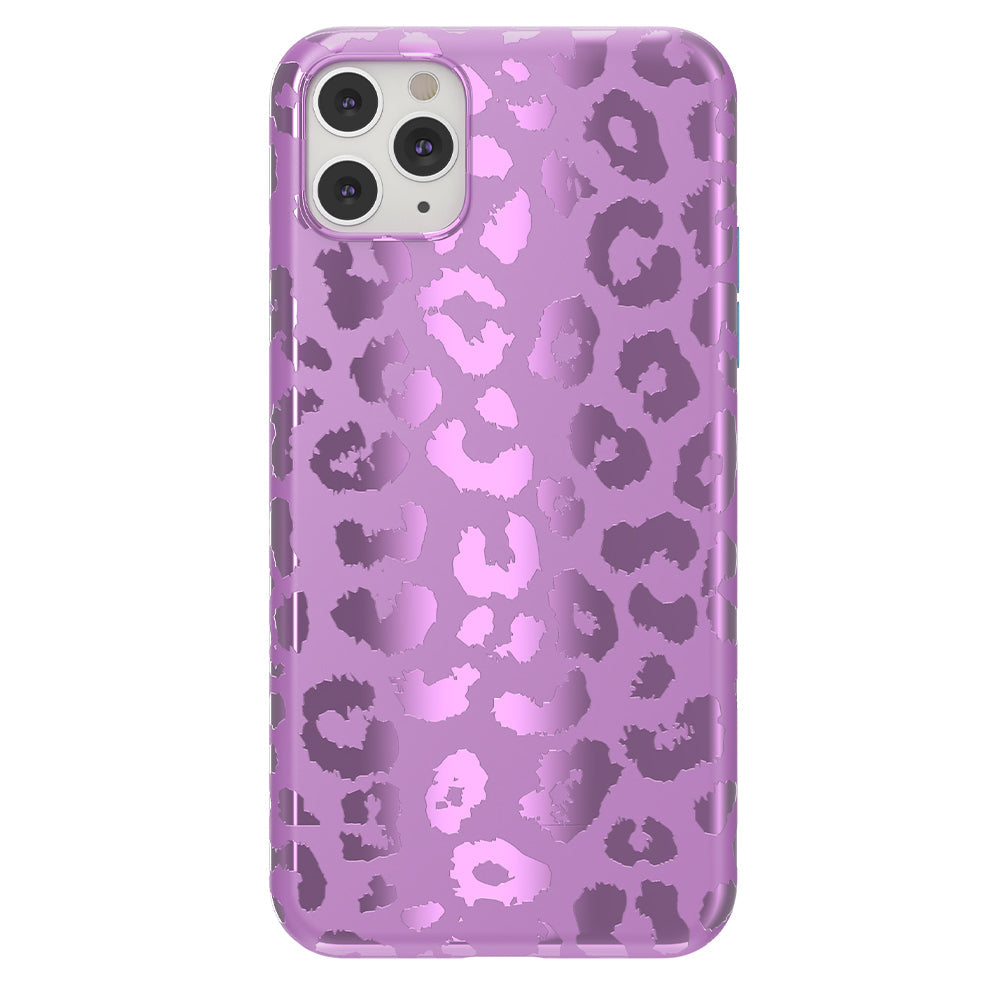 Amethyst Leopard iPhone Case