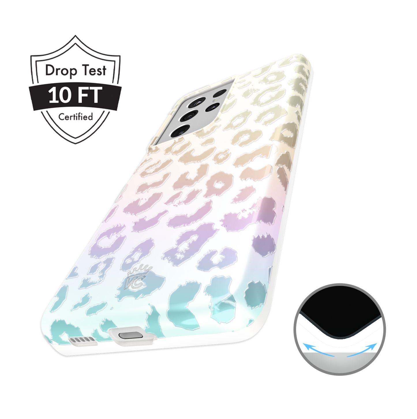 White Opal Samsung Case