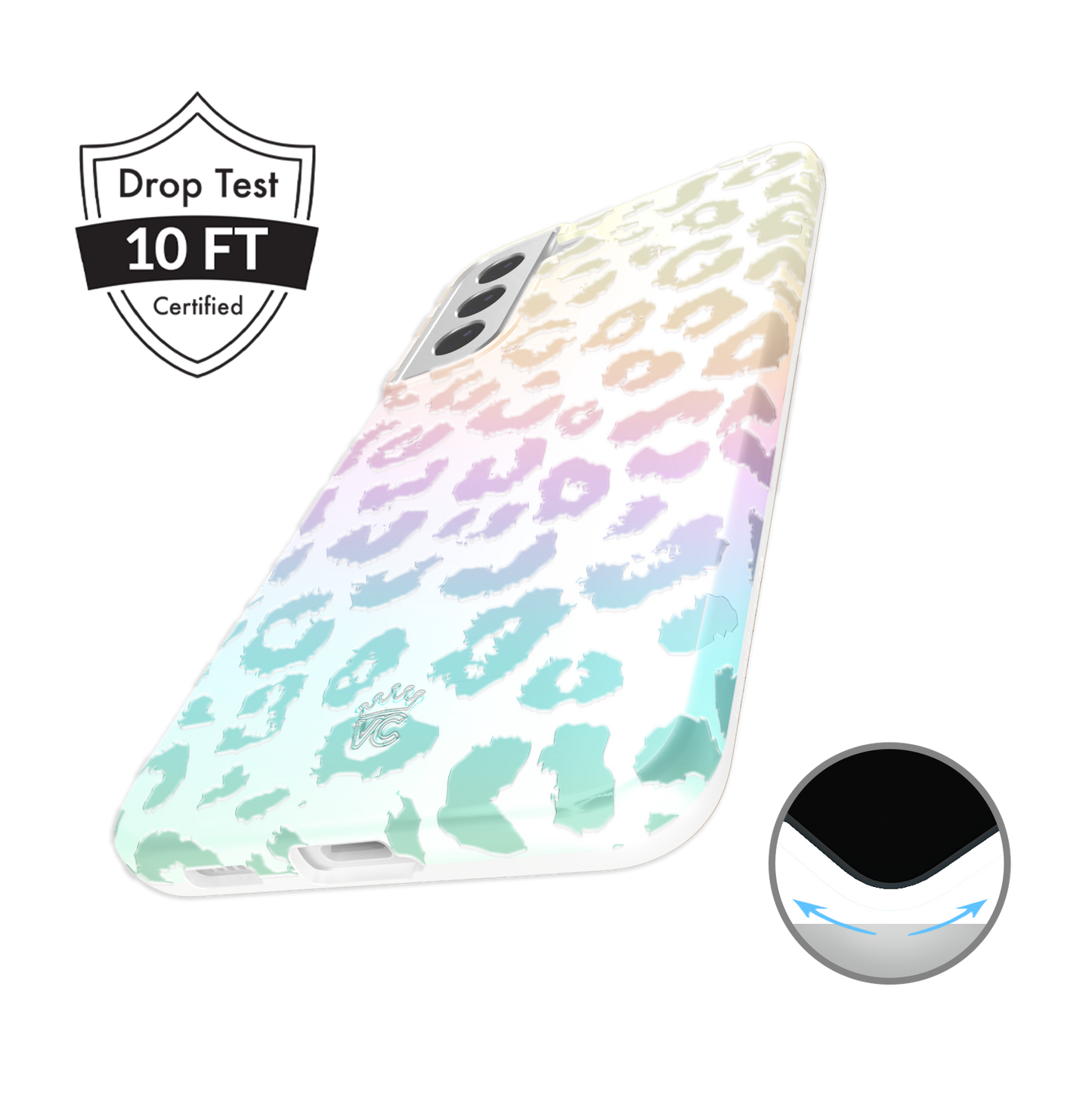 White Opal Samsung Case