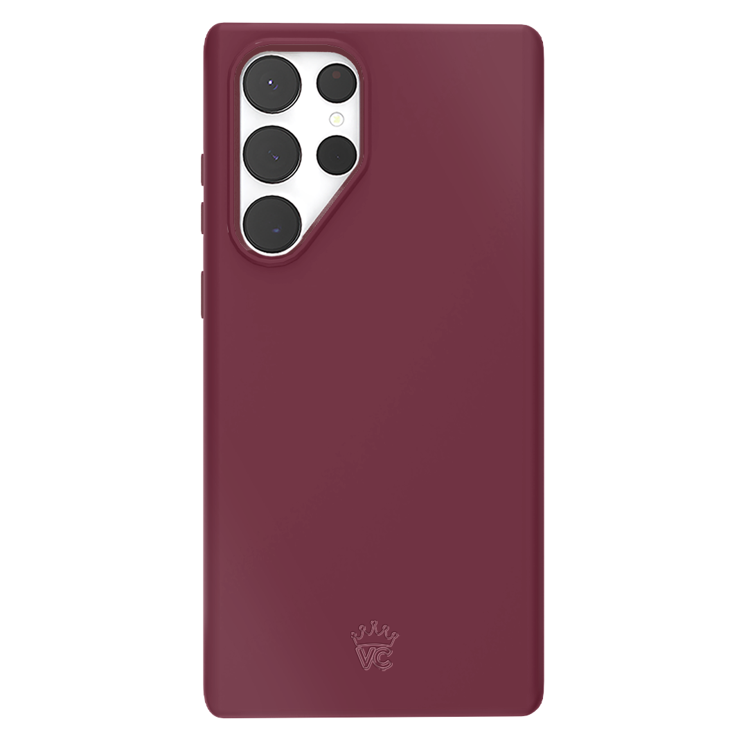 Burgundy 1990 Samsung Case