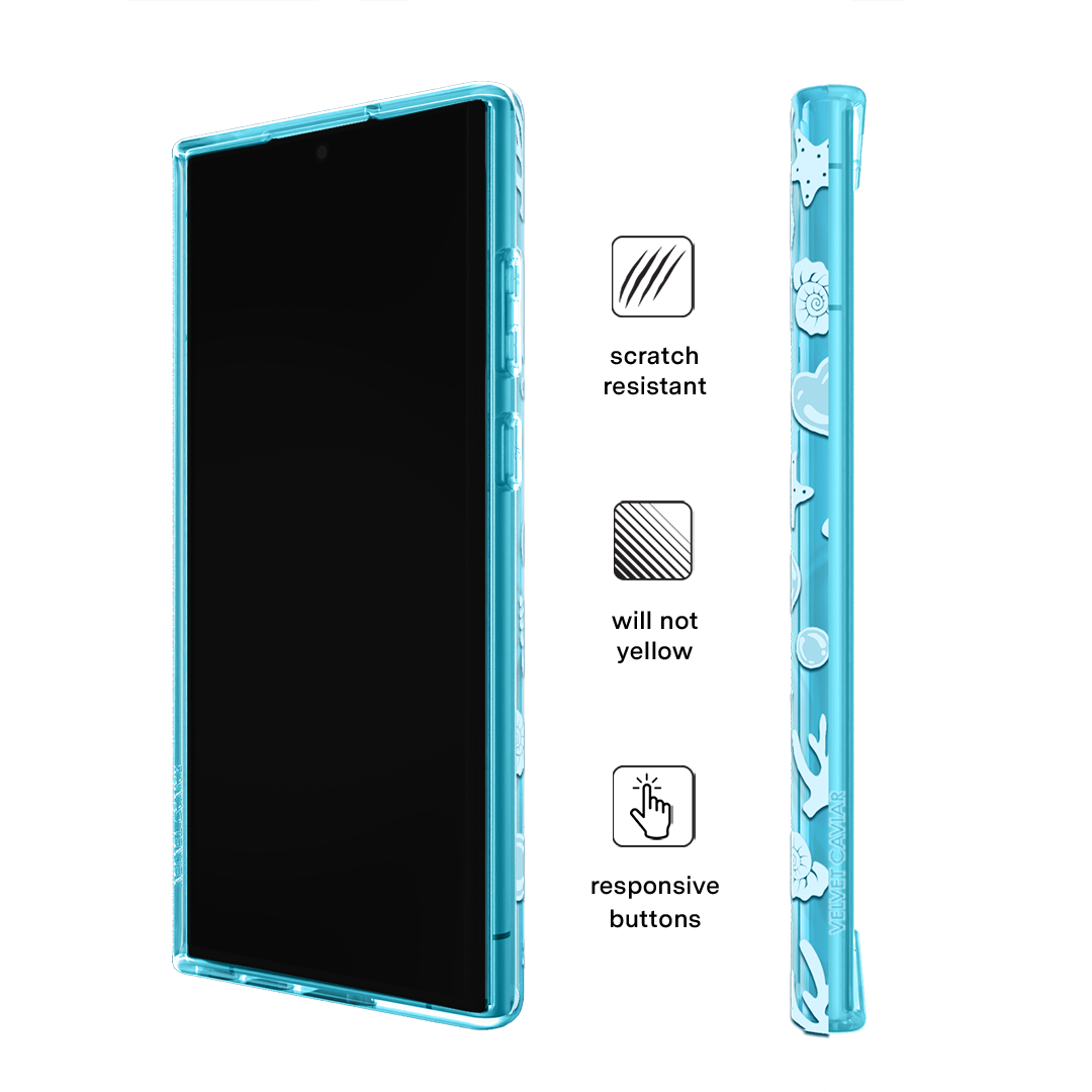 Aquamarine Holo Samsung Case