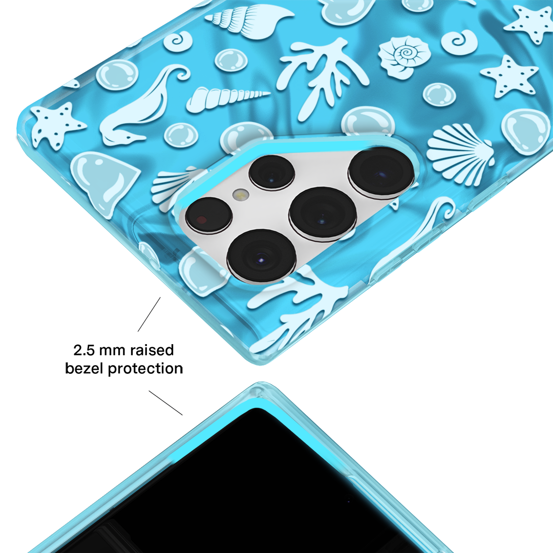 Aquamarine Holo Samsung Case