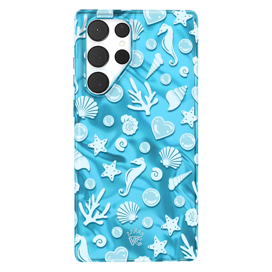 Aquamarine Holo Samsung Case