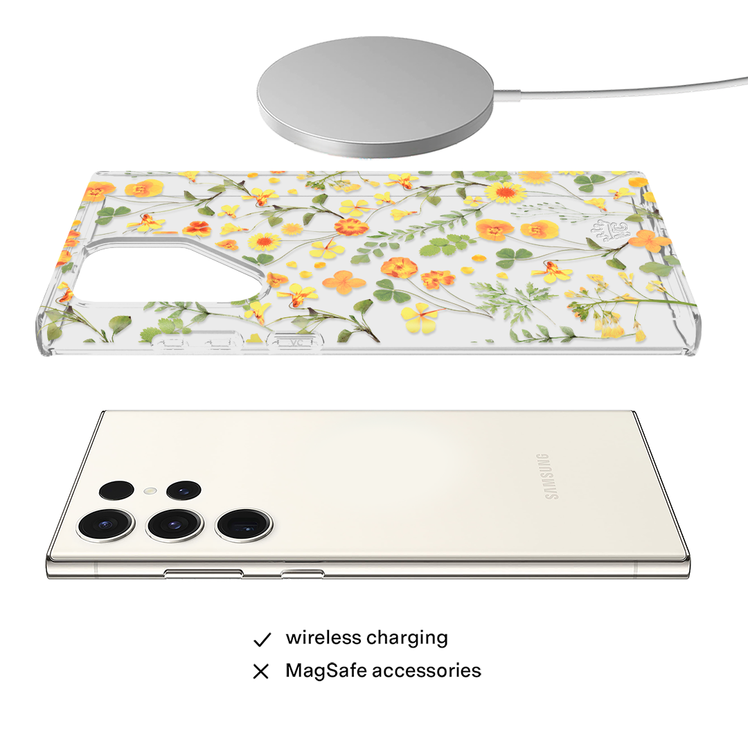 Whimsical Floral Samsung Case