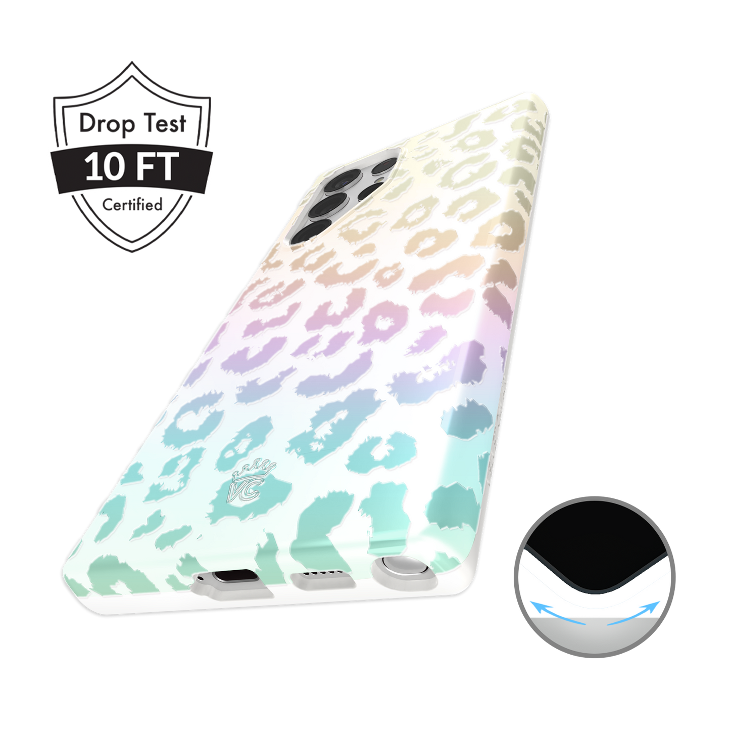 White Opal Samsung Case