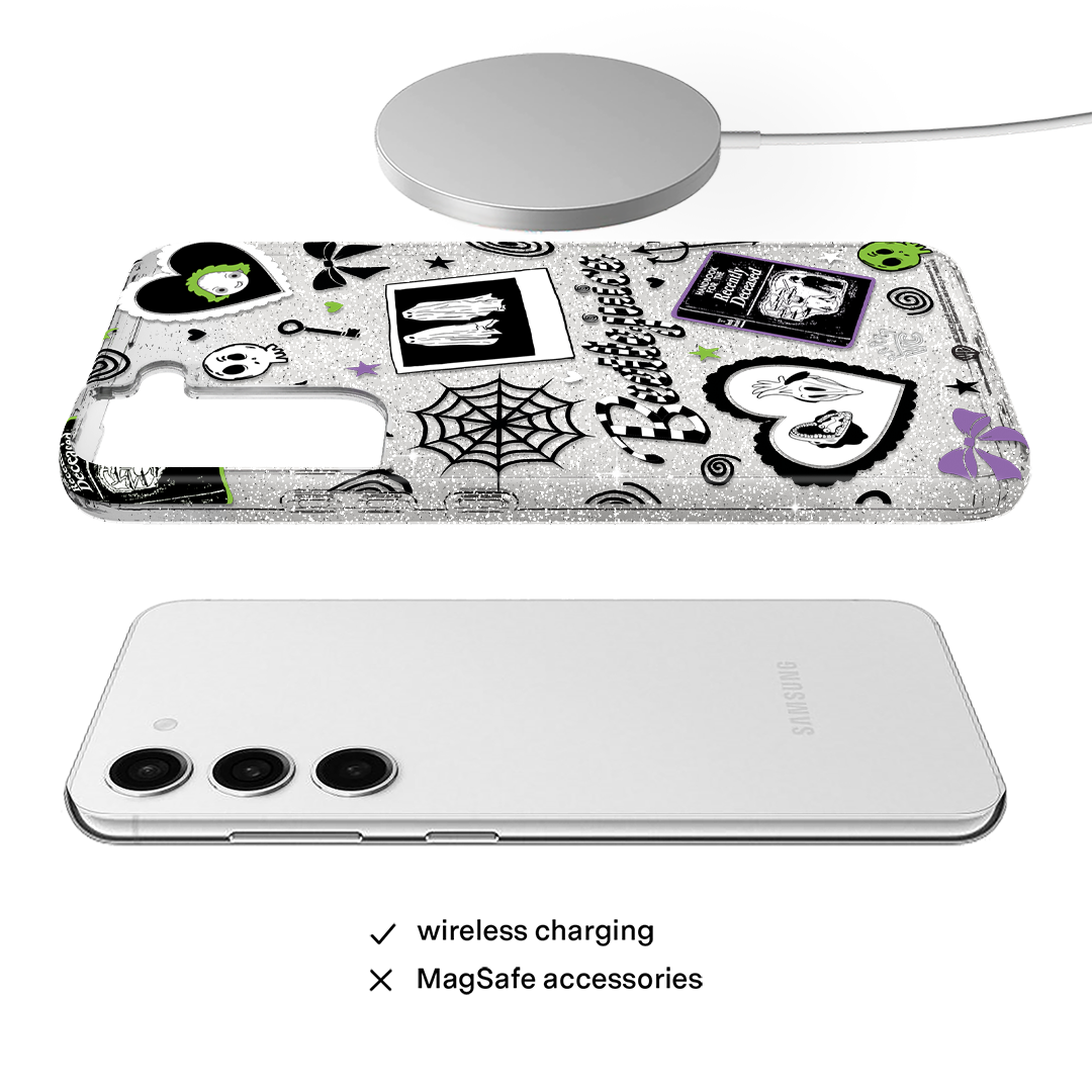 Beetlejuice Ghost with the Most Samsung Case