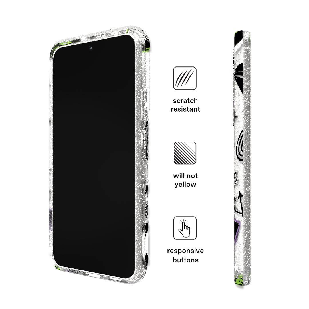 Beetlejuice Ghost with the Most Samsung Case