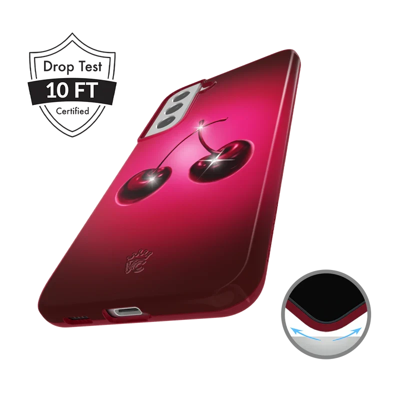 Black Cherry Crystal Samsung Case