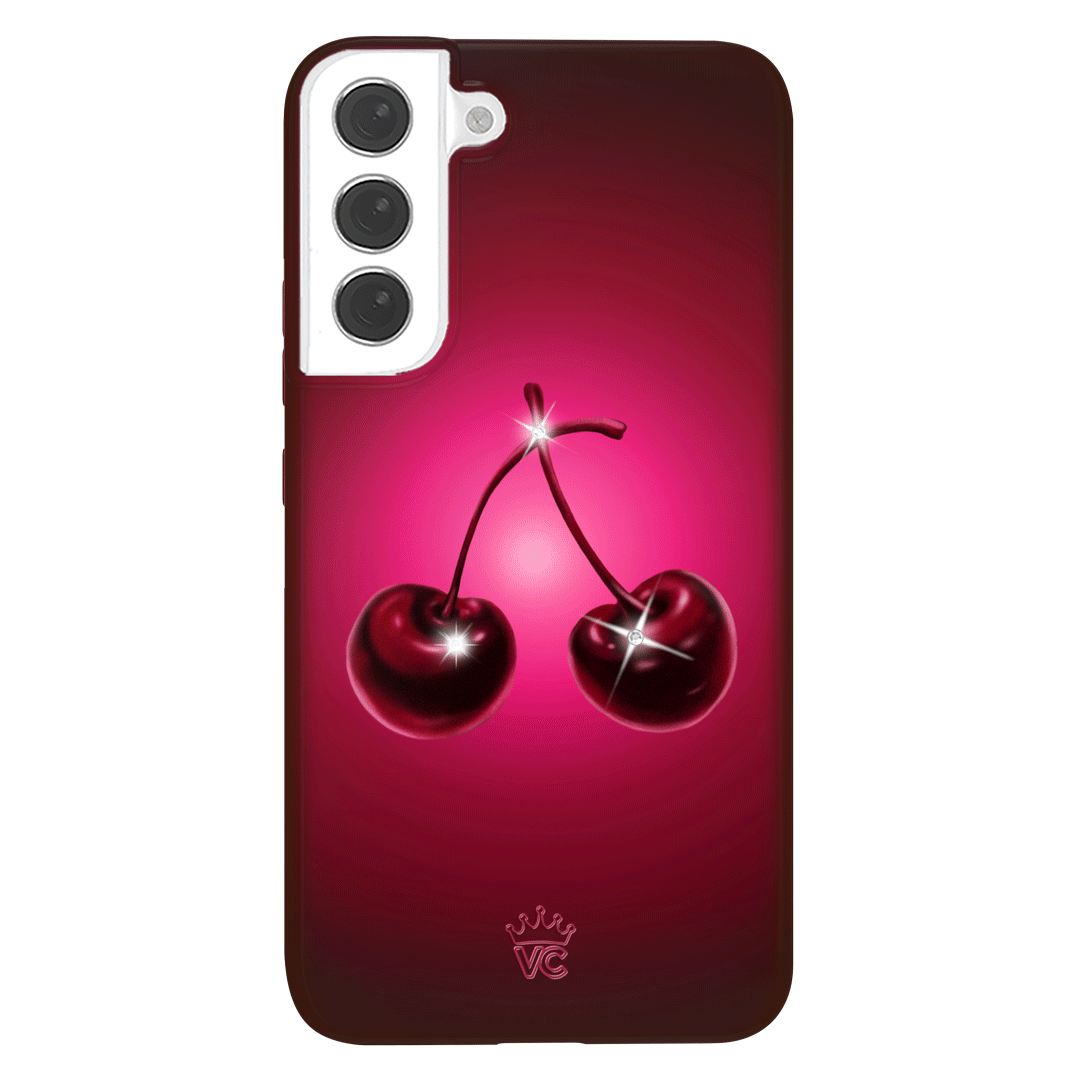 Black Cherry Crystal Samsung Case