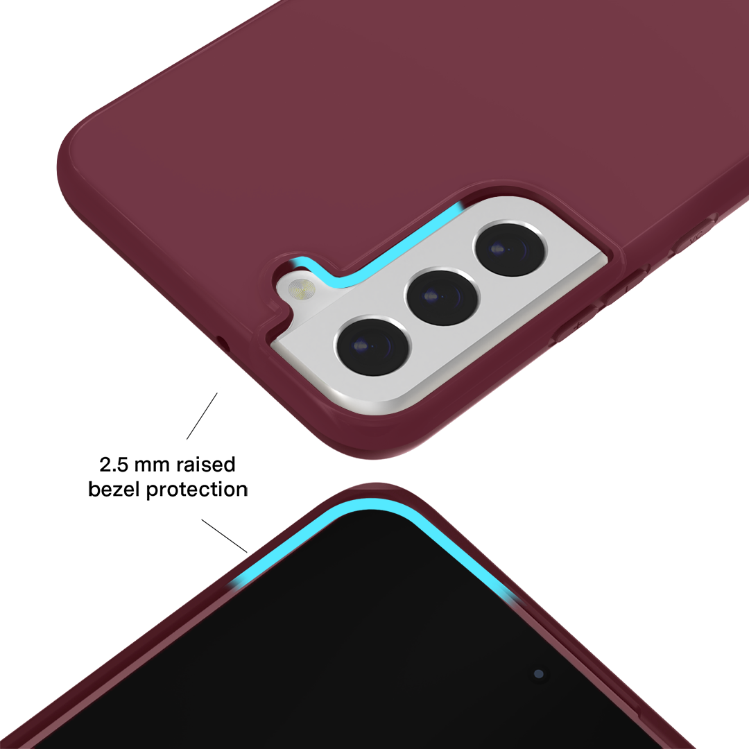 Burgundy 1990 Samsung Case