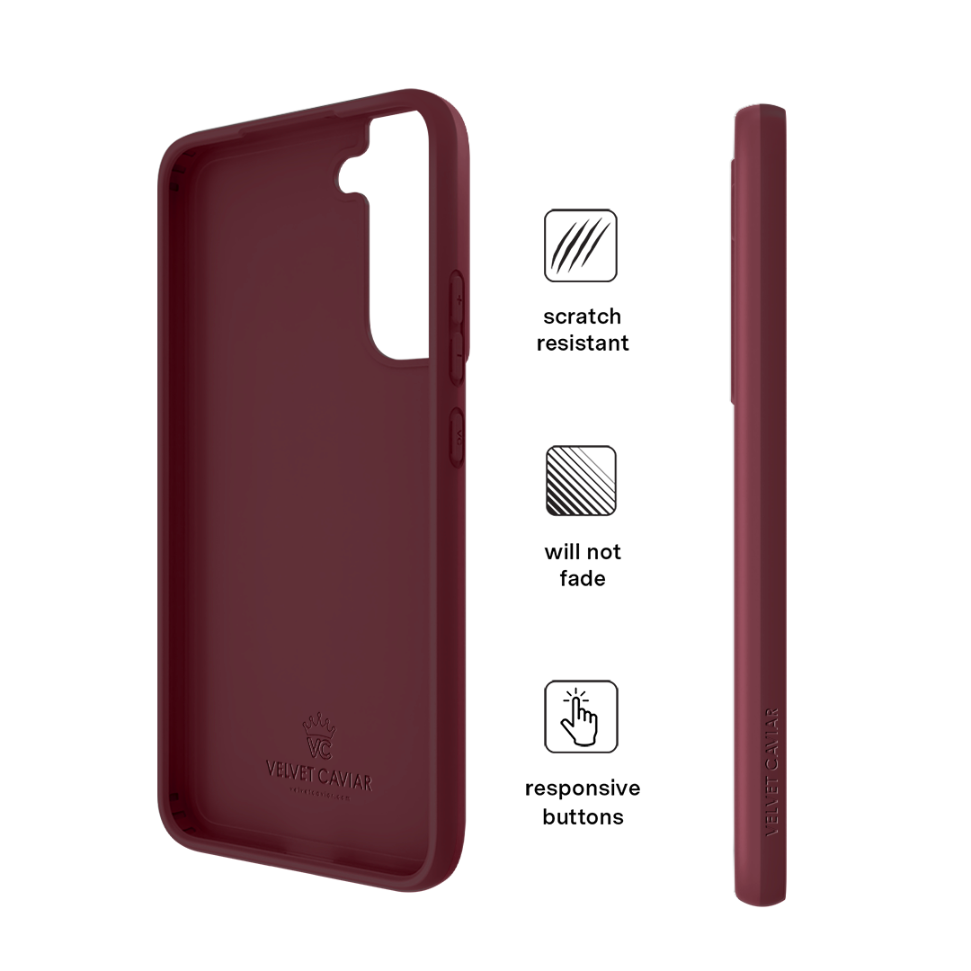 Burgundy 1990 Samsung Case