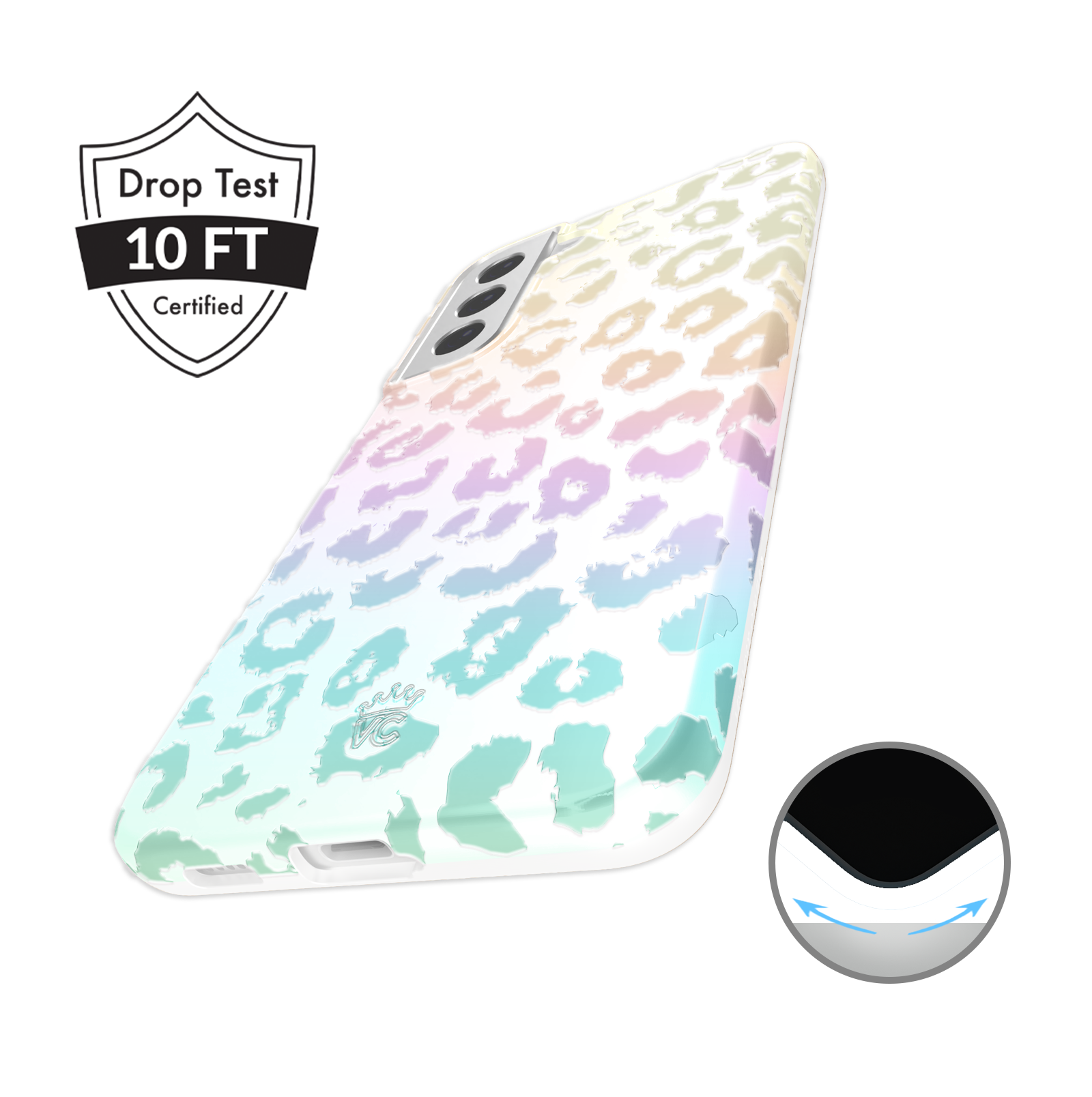 White Opal Samsung Case