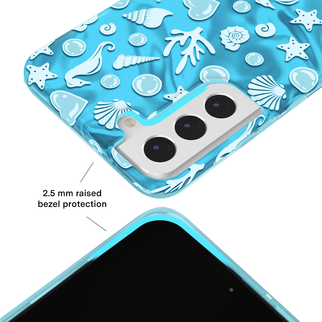 Aquamarine Holo Samsung Case