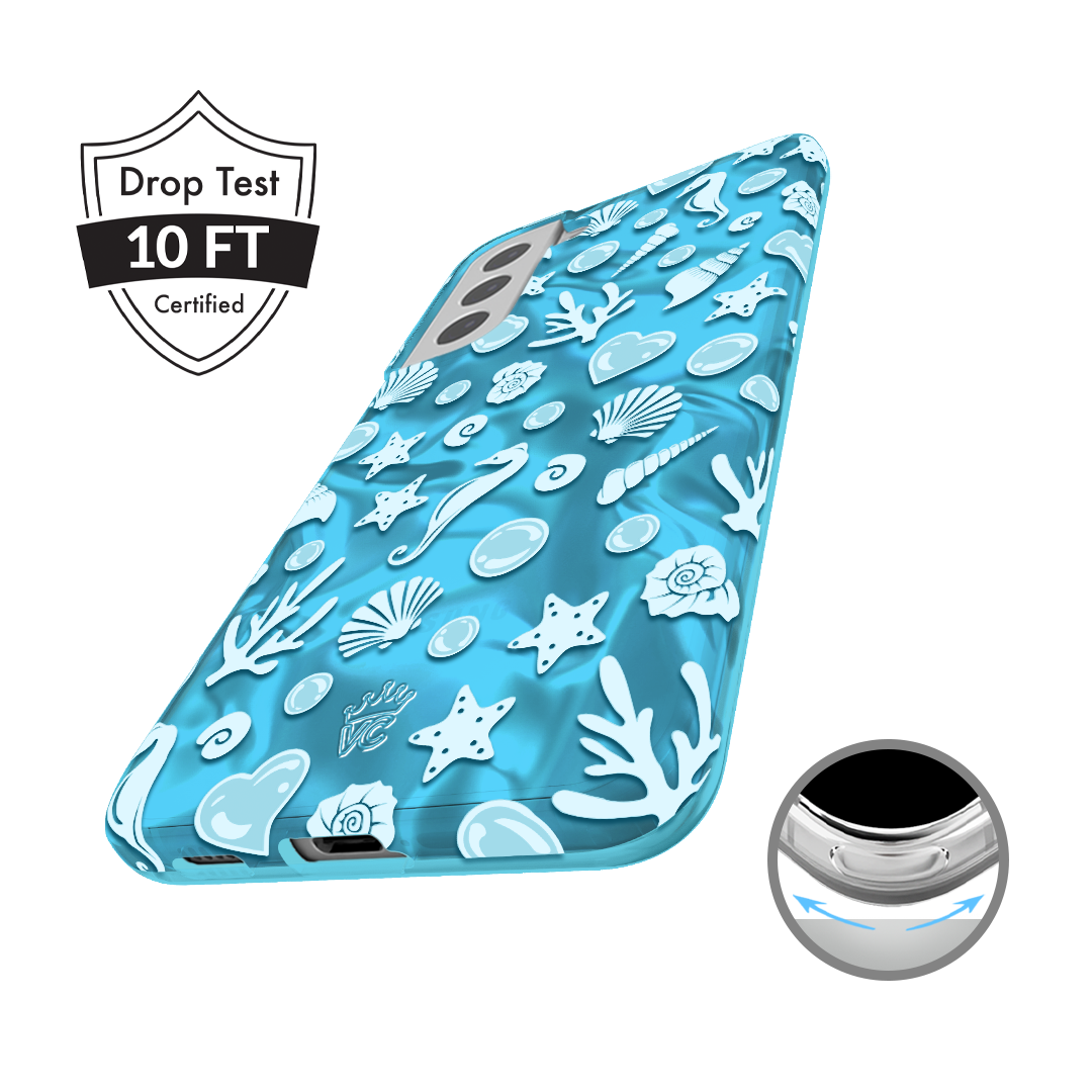 Aquamarine Holo Samsung Case