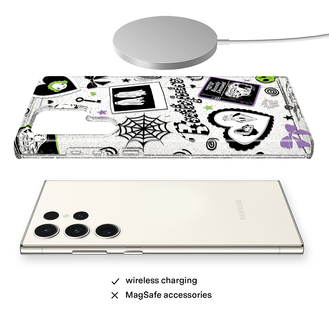 Beetlejuice Ghost with the Most Samsung Case