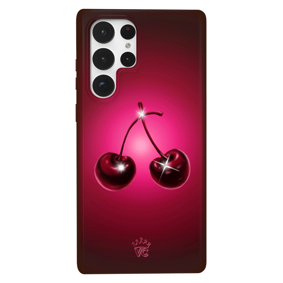 Black Cherry Crystal Samsung Case
