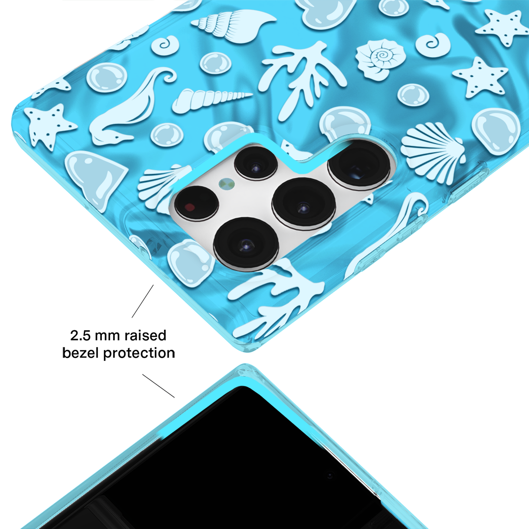 Aquamarine Holo Samsung Case