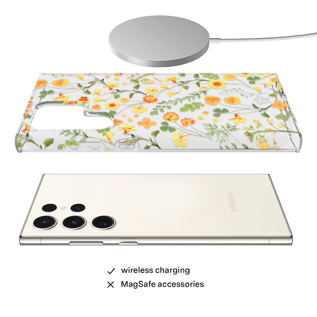 Whimsical Floral Samsung Case