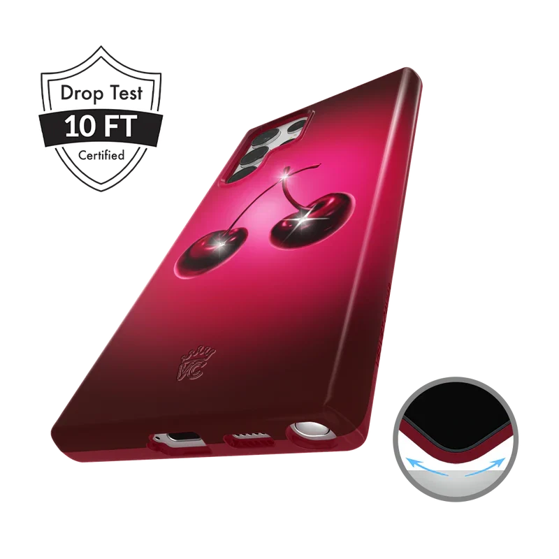 Black Cherry Crystal Samsung Case