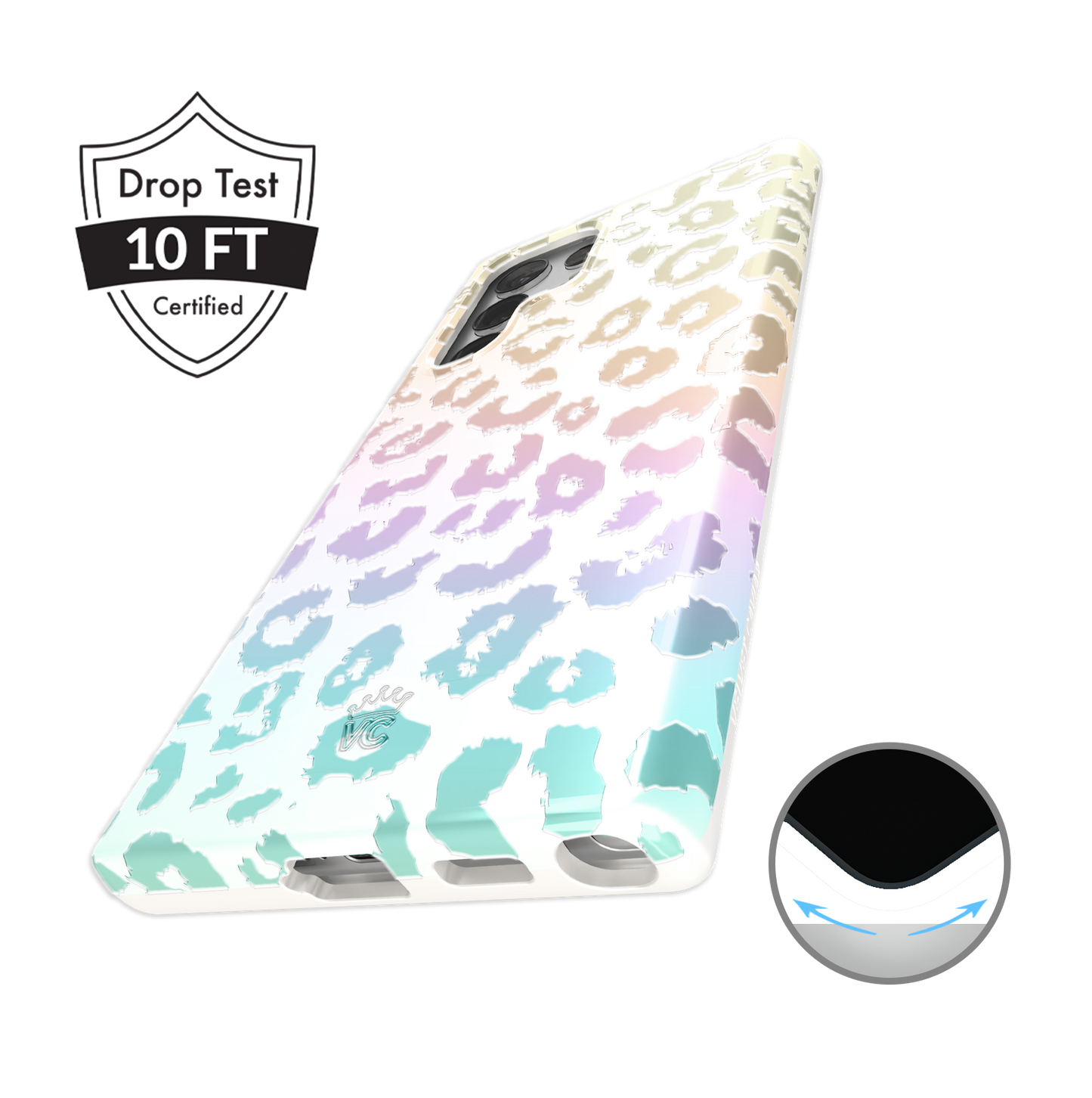 White Opal Samsung Case