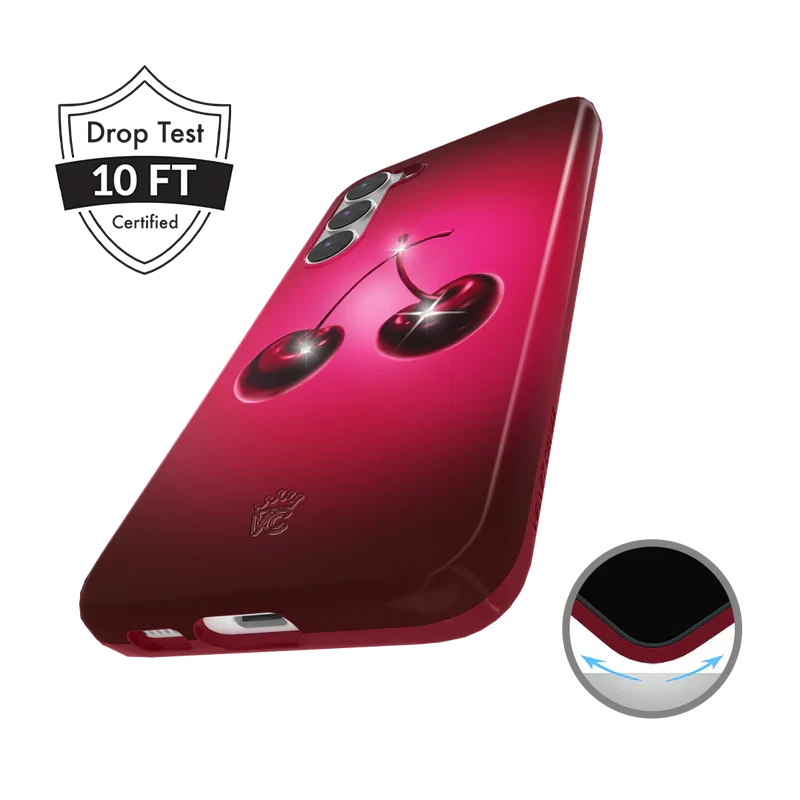 Black Cherry Crystal Samsung Case