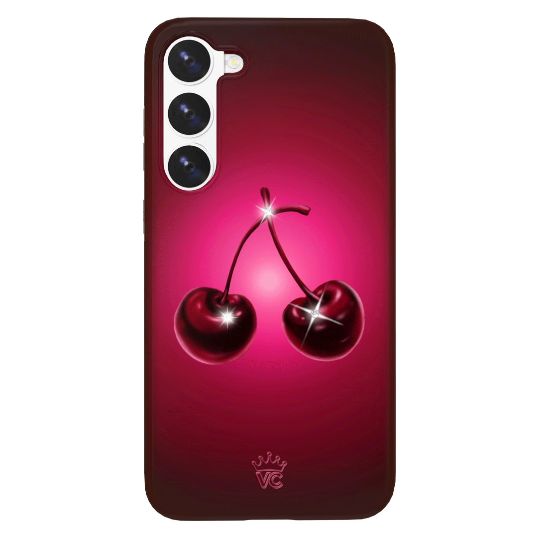 Black Cherry Crystal Samsung Case