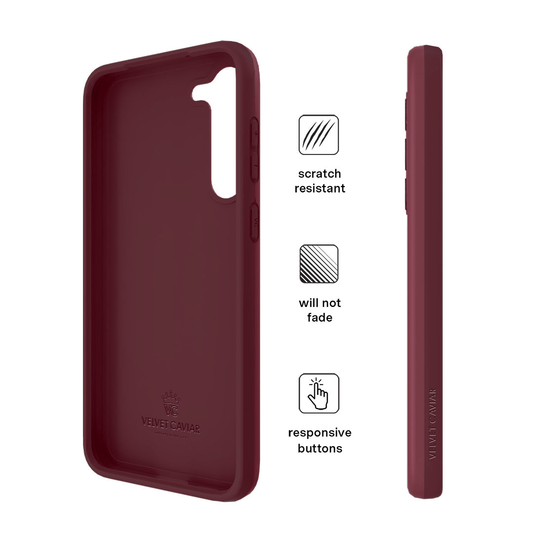 Burgundy 1990 Samsung Case