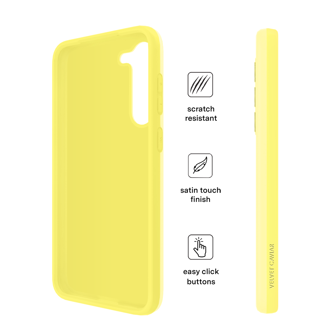 Butter Yellow Samsung Case