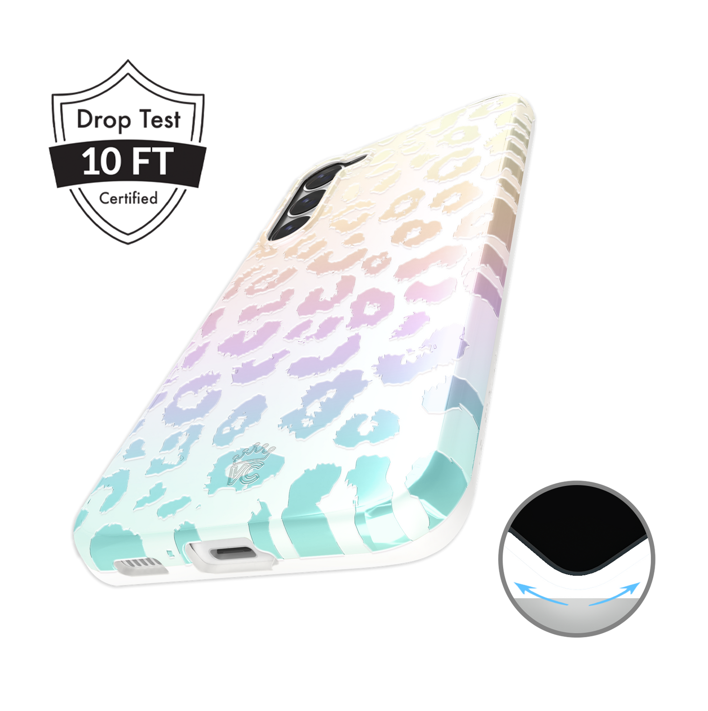 White Opal Samsung Case