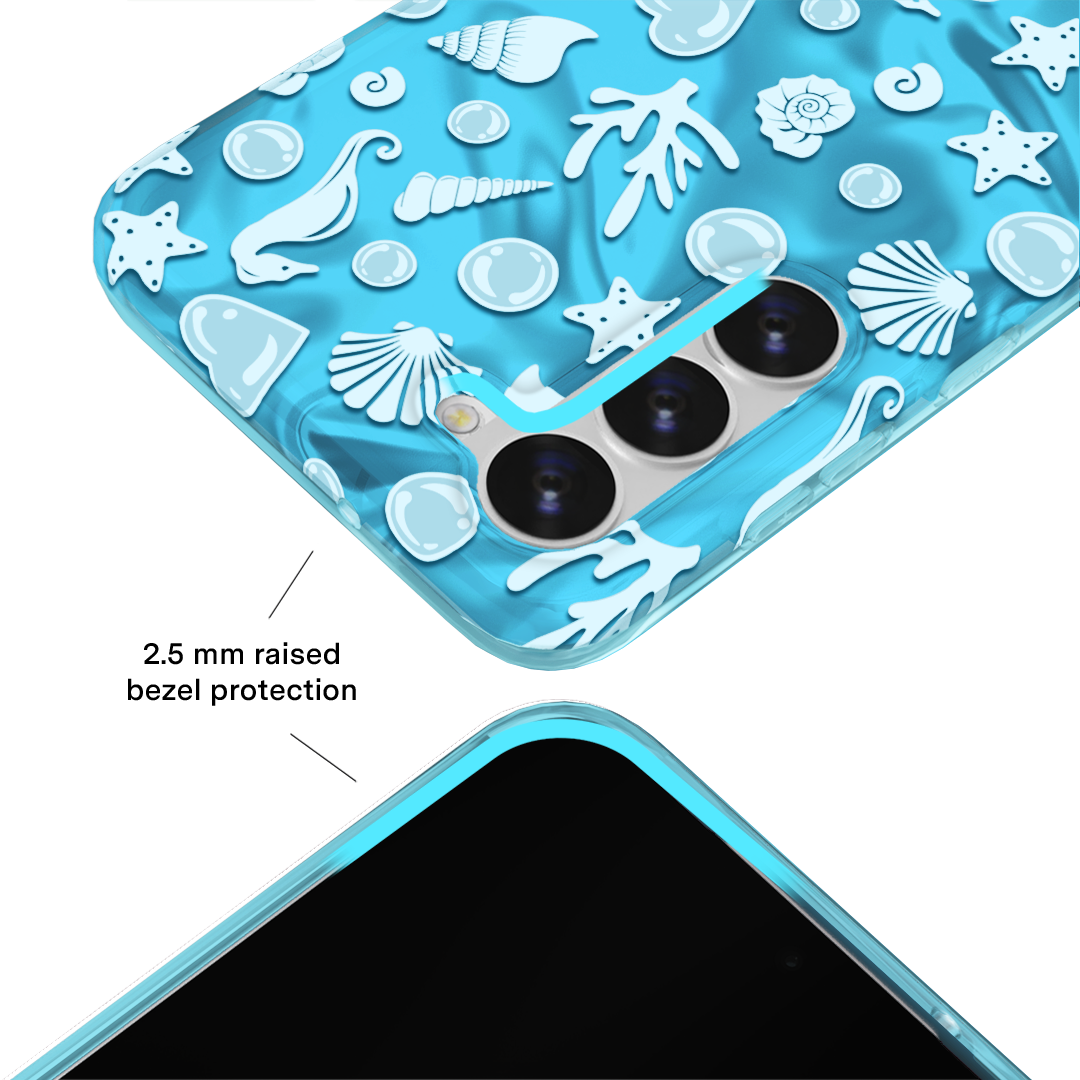 Aquamarine Holo Samsung Case