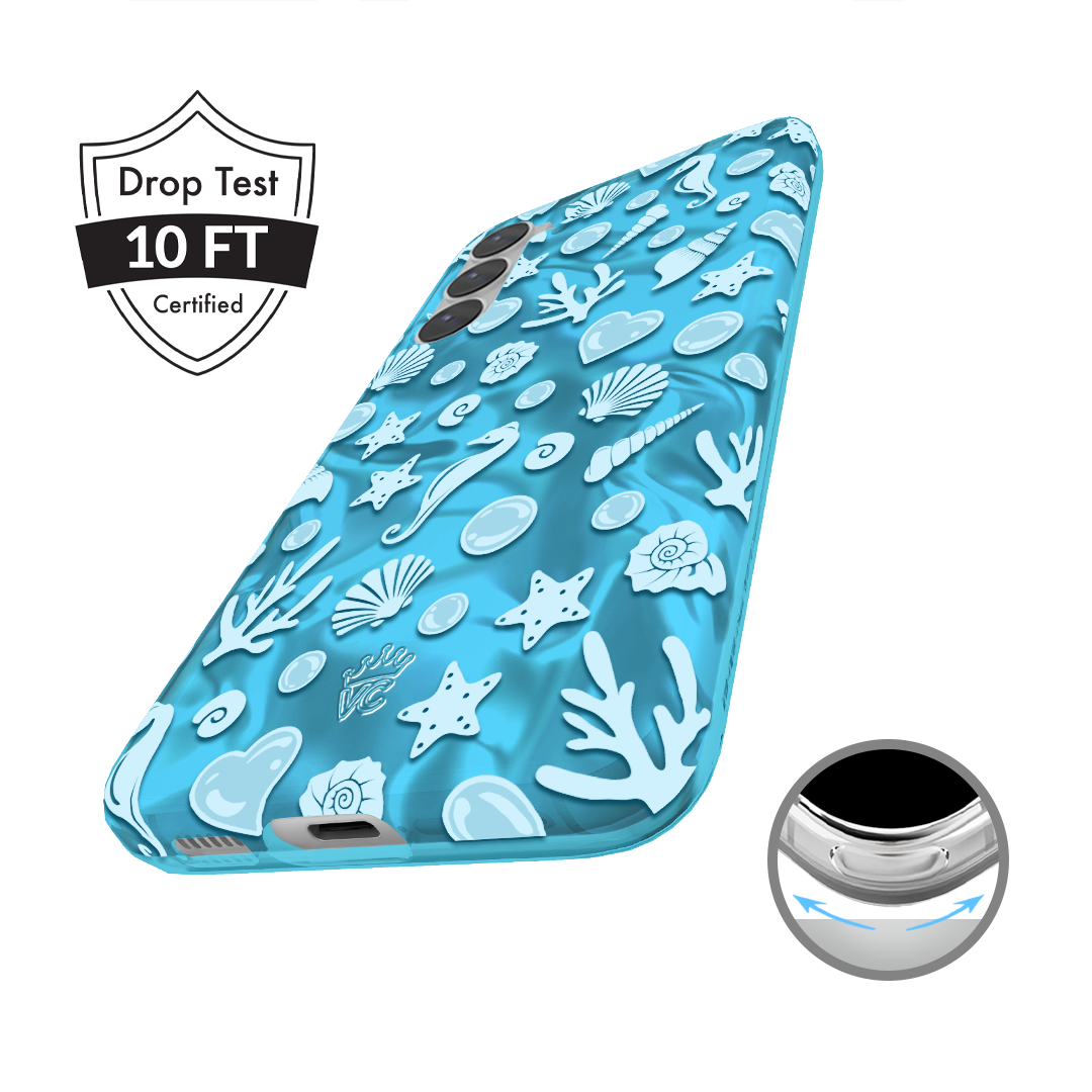 Aquamarine Holo Samsung Case