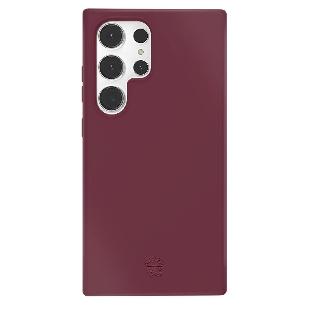 Burgundy 1990 Samsung Case