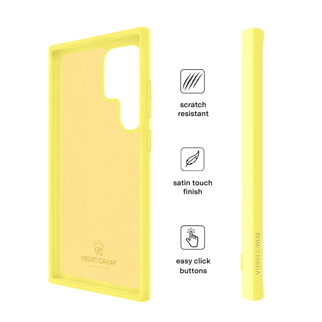 Butter Yellow Samsung Case