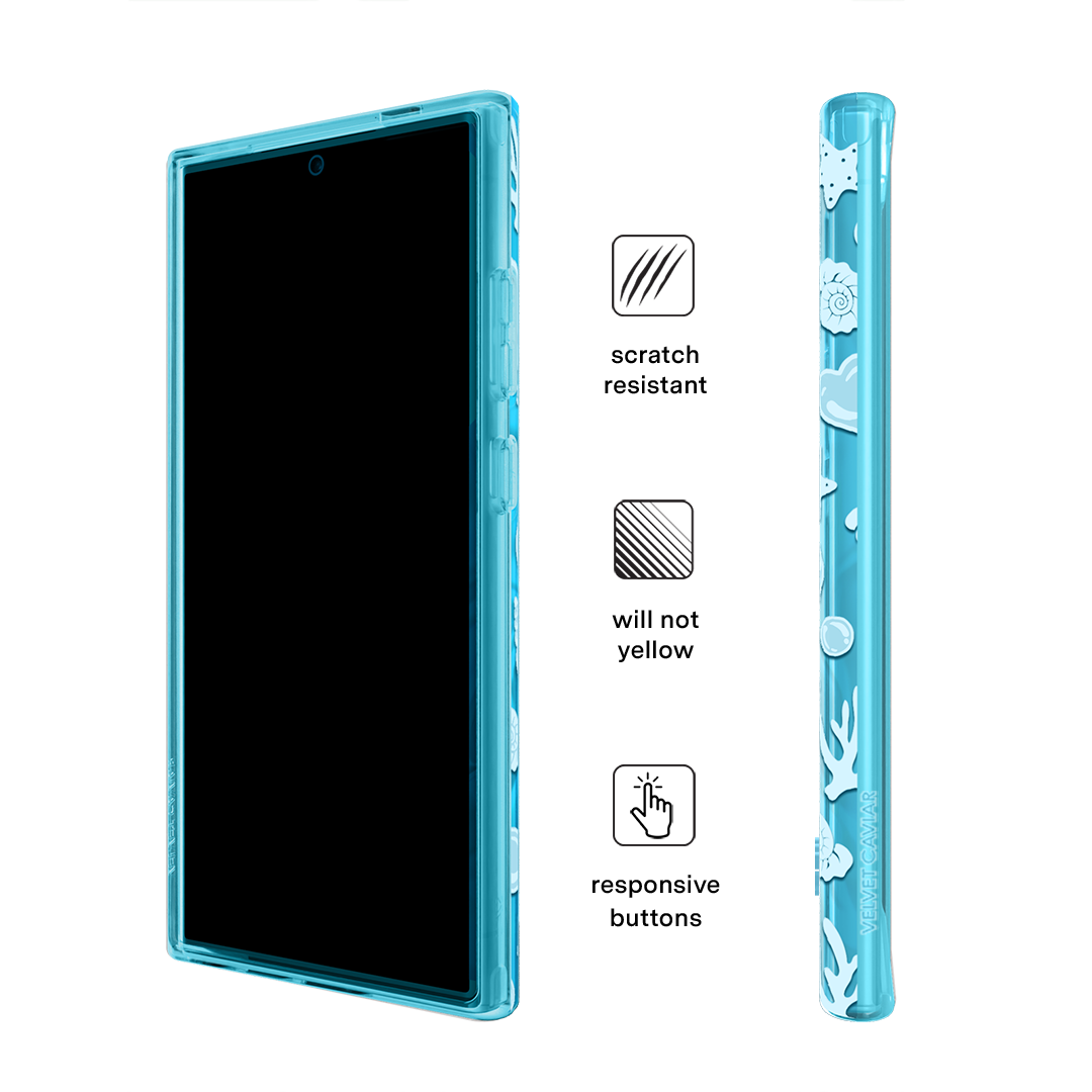 Aquamarine Holo Samsung Case