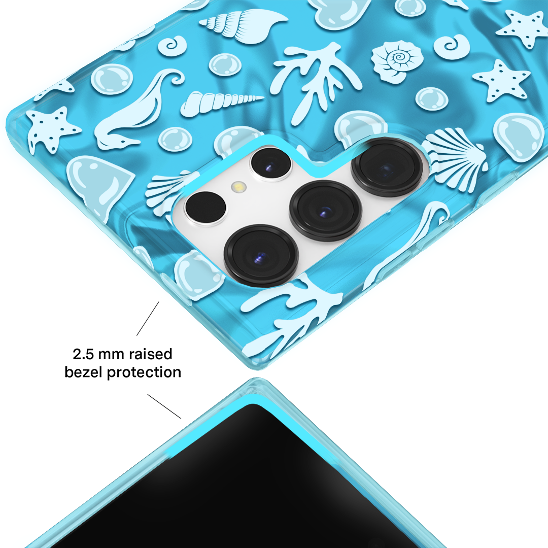 Aquamarine Holo Samsung Case